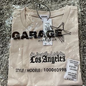 Garage “Los Angeles” baby doll tee. Size XS